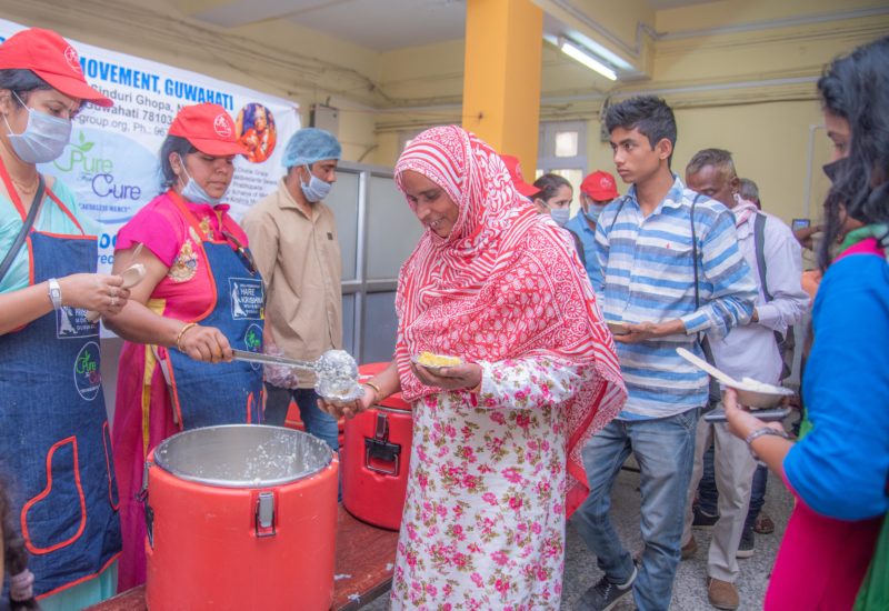 Volunteers in service